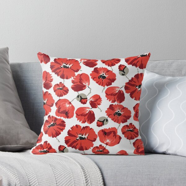 Item preview, Floral montage of red poppies  designed and sold by ArdeaOnline.