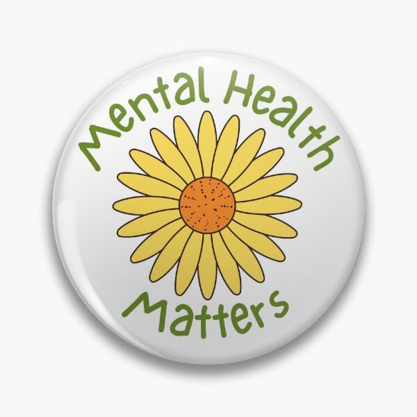 Item preview, Mental Health Matters Flower designed and sold by meicha.