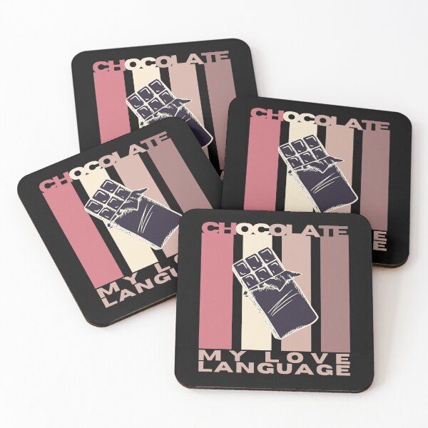 Item preview, Retro Chocolate is my Love Language designed and sold by CaitU.