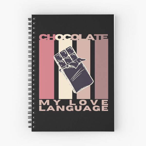 Item preview, Retro Chocolate is my Love Language designed and sold by CaitU.