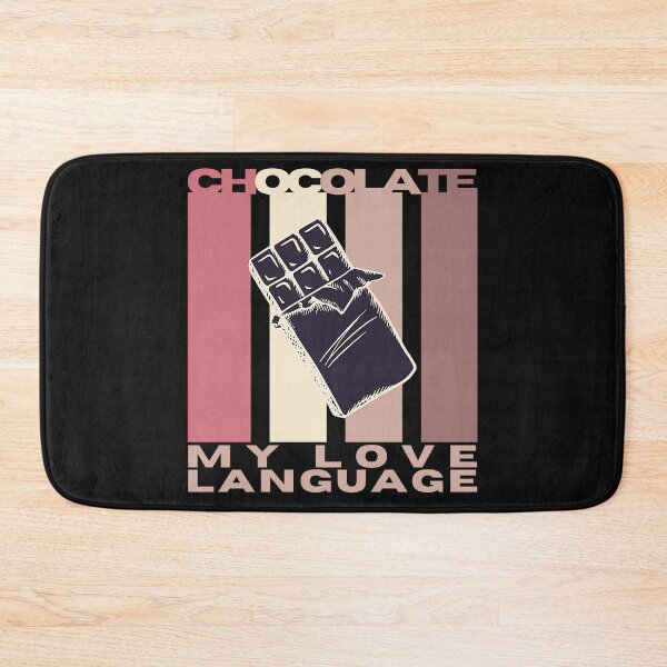 Item preview, Retro Chocolate is my Love Language designed and sold by CaitU.
