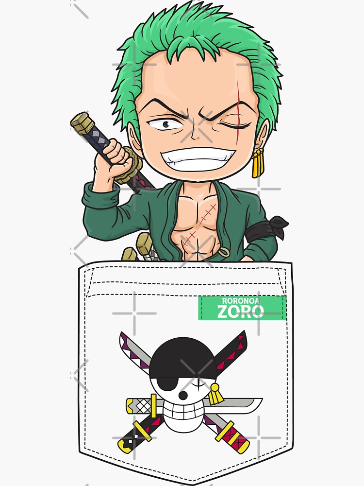 Zoro Stickers for Sale  Manga anime one piece, Chibi, Zoro one piece