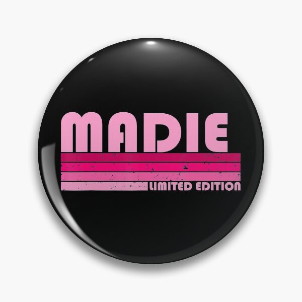 Item preview, MADIE Name Personalized Retro Vintage 80s 90s designed and sold by LwltonVoris.