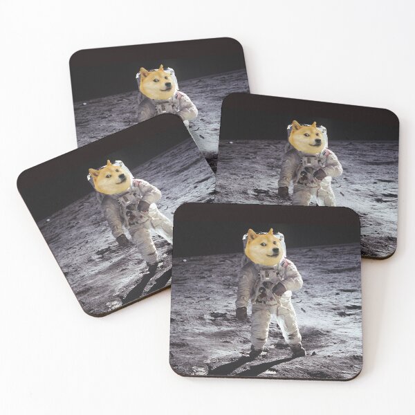 Item preview, Dogecoin is going on the moon  designed and sold by willbiscool.