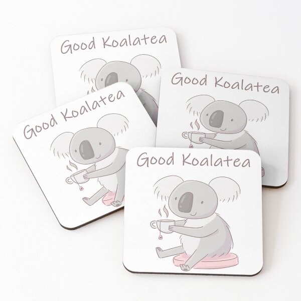 Item preview, Good Koalatea - Graphic & Text pun design designed and sold by HJacka.