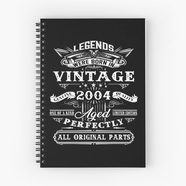 Item preview, 17th Birthday Vintage Tee For Legends Born In 2004 designed and sold by LwltonVoris.