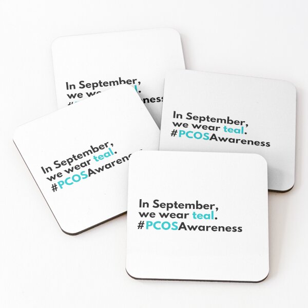 Item preview, In September we wear teal pcosawareness designed and sold by DesignsWithMel.