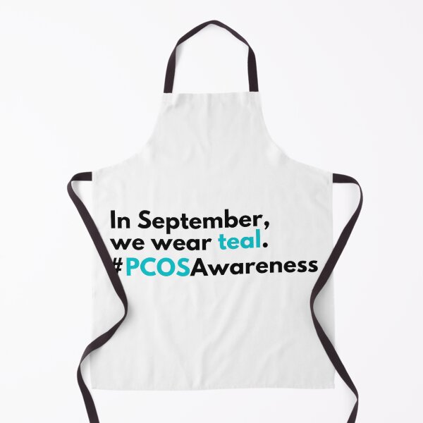 Item preview, In September we wear teal pcosawareness designed and sold by DesignsWithMel.