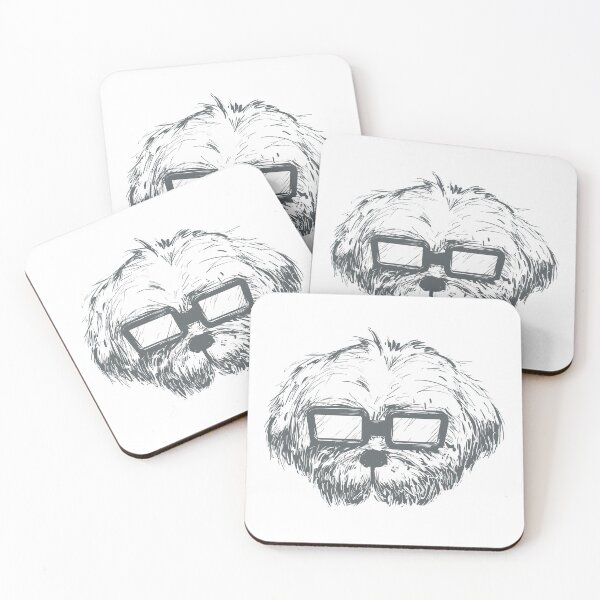 Item preview, multipoo in glasses (black) designed and sold by FeaturedStore.