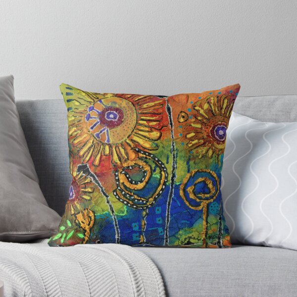 Nature Sings Throw Pillow
