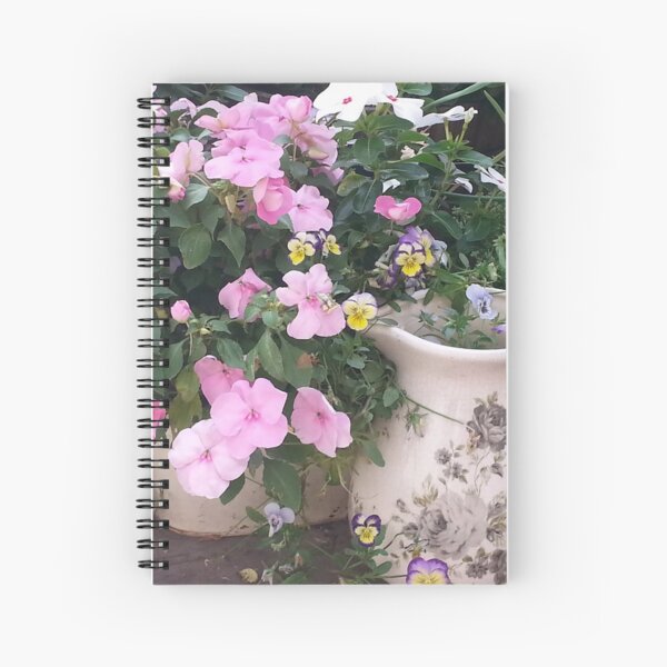 Sweet Country Flowers Spiral Notebook