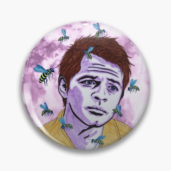 Item preview, Castiel and his bees designed and sold by Sinister Potato.