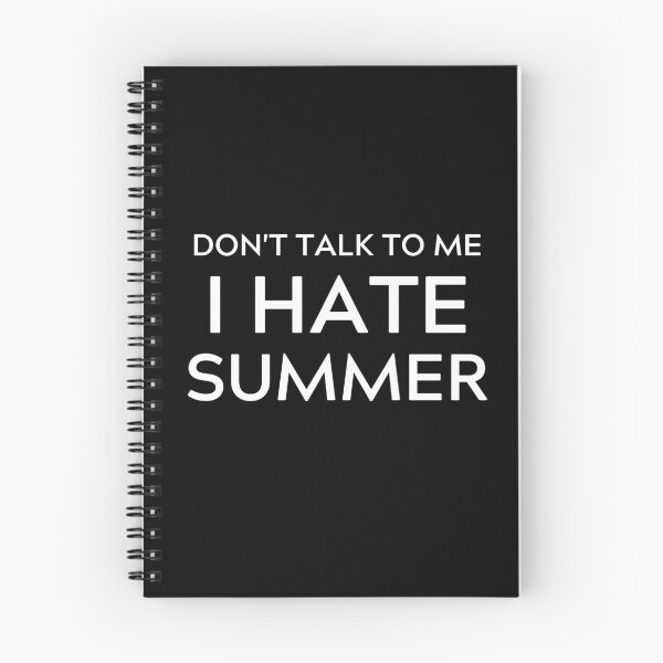 Item preview, I Hate Summer (white) designed and sold by ValAndVanya.