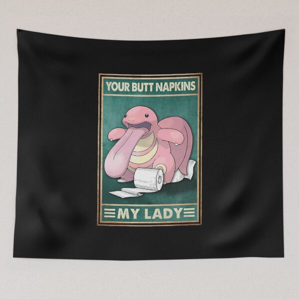 Item preview, Your Butt Napkins My Lady - Gothic Bathroom Decor - Toilet Paper designed and sold by hippololocc.
