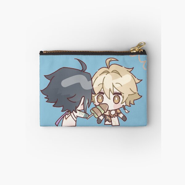 Item preview, Genshin Impact Chibi Xiao and Aether  designed and sold by NewEraMutant.