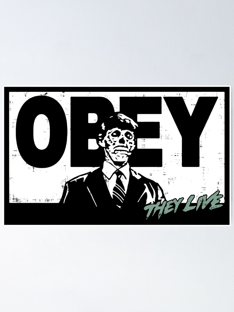 Drinks Coaster They Live Movie Obey 
