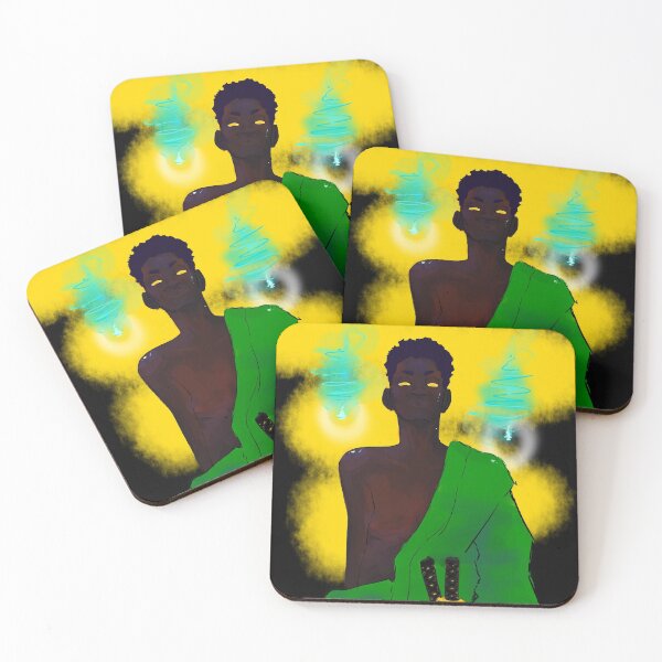 Item preview, Yasuke the African Samurai and Yokai designed and sold by Kaguyaschest.