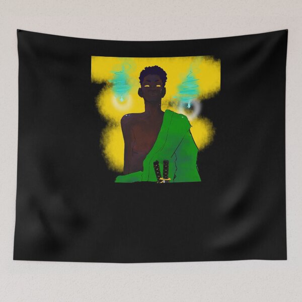 Item preview, Yasuke the African Samurai and Yokai designed and sold by Kaguyaschest.