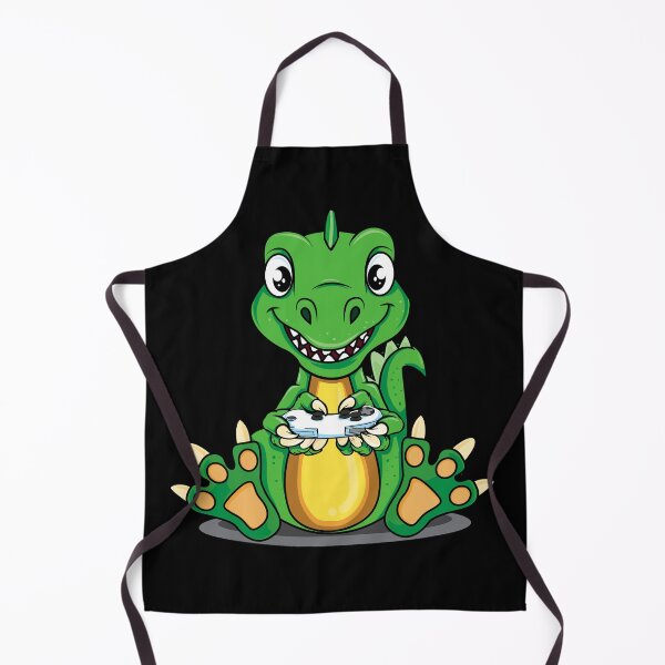 Item preview, Trex Playing Videogame designed and sold by Cartoon-animals.