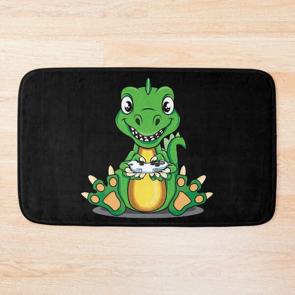 Item preview, Trex Playing Videogame designed and sold by Cartoon-animals.