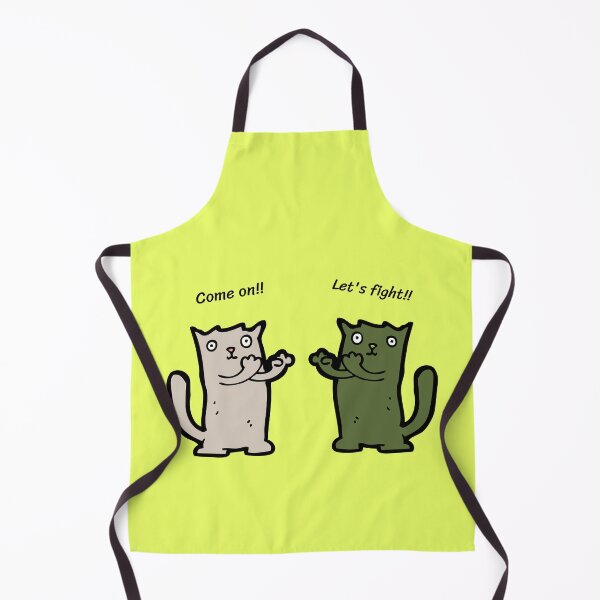 Item preview, Funny cat cartoon.Let's fight and relieve stress. designed and sold by Kedmaneeshop.