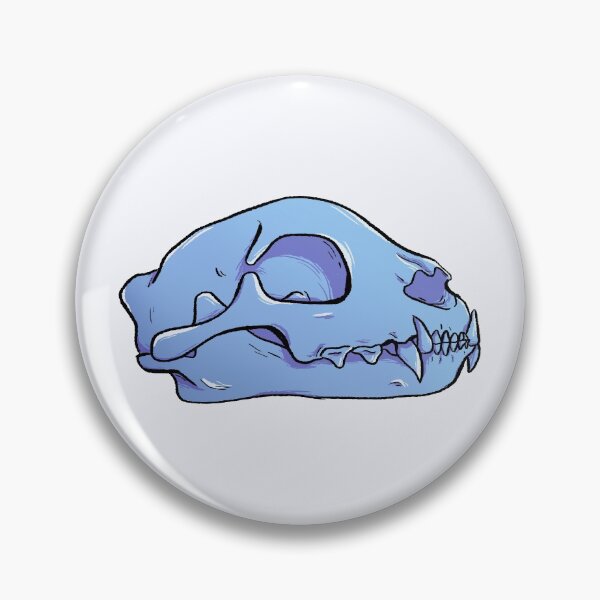 Item preview, Cat Skull Illustration v1 designed and sold by CandiGribbs.