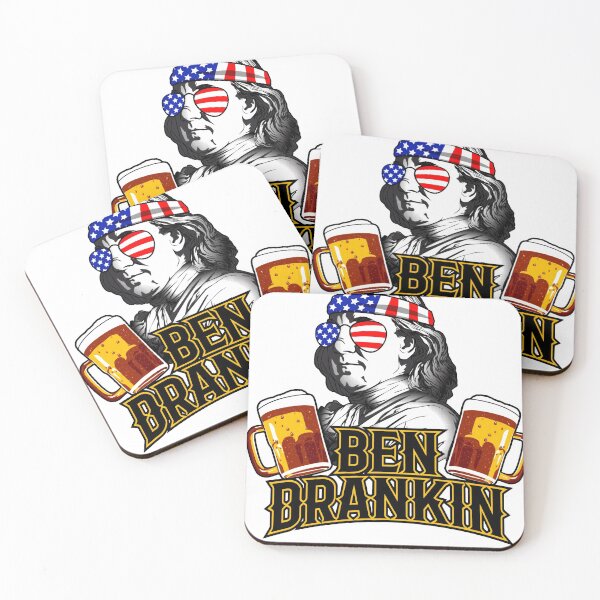 Item preview, Patriotic 4th of July Ben Drankin Benjamin Franklin designed and sold by Letters-Art.
