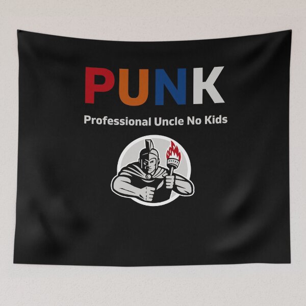 Aperçu de l'œuvre PUNK Professional Oncle No Kids créée et vendue par healthybrains.