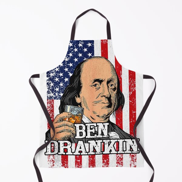 Item preview, Patriotic 4th of July Ben Drankin Benjamin Franklin designed and sold by Letters-Art.