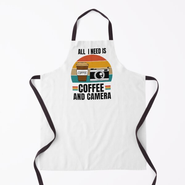 Item preview, ALL I NEED IS COFFEE AND CAMERA designed and sold by DIDAKU.