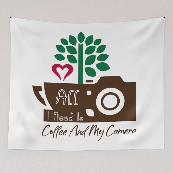 Item preview, All I need is coffee and my camera designed and sold by chandiman.