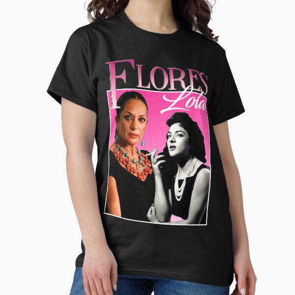 Vista previa del artículo con la obra «Lola Flores», diseñado y vendido por PetardeoPop.