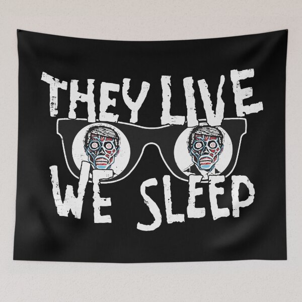 Item preview,  They Live We Sleep designed and sold by FloralCollusion.