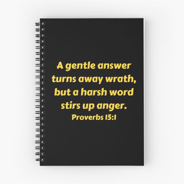 Item preview, Bible Verse Proverbs 15:1 designed and sold by Prayingwarrior.