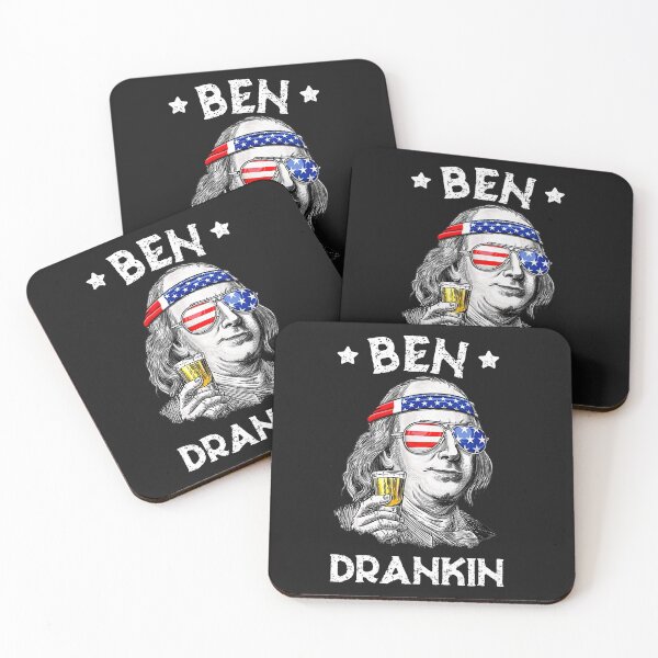 Item preview, Patriotic 4th of July Ben Drankin Benjamin Franklin designed and sold by Letters-Art.