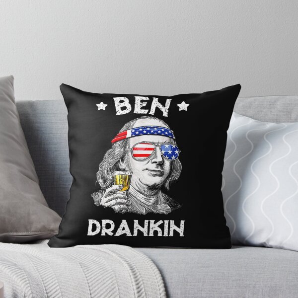 Item preview, Patriotic 4th of July Ben Drankin Benjamin Franklin designed and sold by Letters-Art.