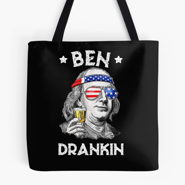 Item preview, Patriotic 4th of July Ben Drankin Benjamin Franklin designed and sold by Letters-Art.