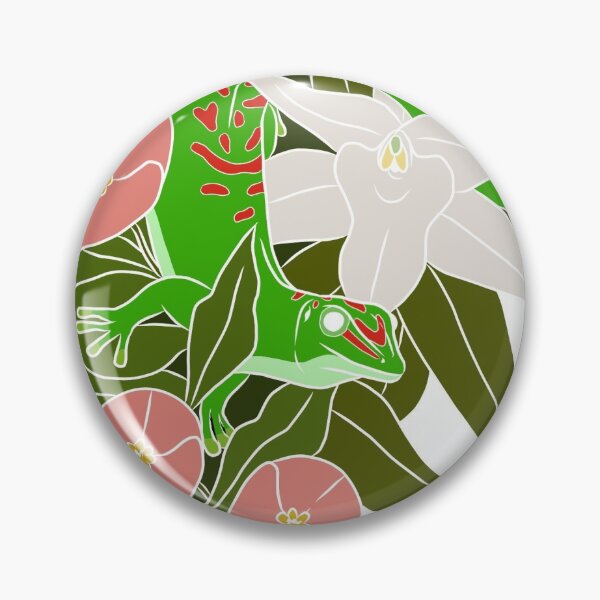 Item preview, Day Gecko White Outline designed and sold by LovelyGreenbean.