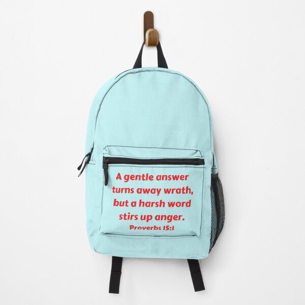 Item preview, Bible Verse Proverbs 15:1 designed and sold by Prayingwarrior.