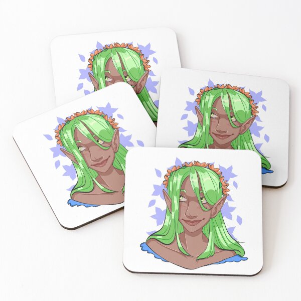 Item preview, Flower Ladies: Grass Green designed and sold by CrystalJelly64.