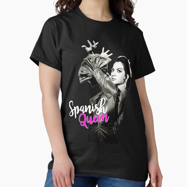 Vista previa del artículo con la obra «Lola Flores Spanish Queen», diseñado y vendido por PetardeoPop.