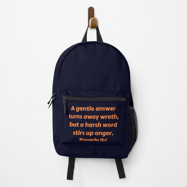 Item preview, Bible Verse Proverbs 15:1 designed and sold by Prayingwarrior.