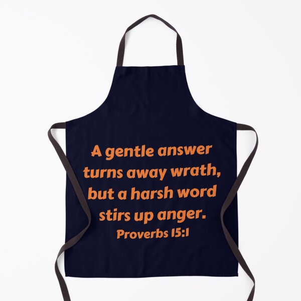 Item preview, Bible Verse Proverbs 15:1 designed and sold by Prayingwarrior.