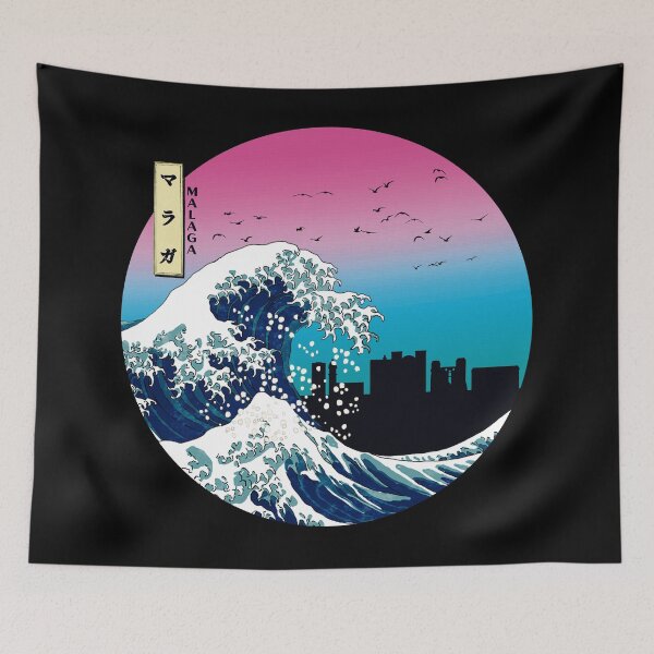 Item preview, Malaga Kanagawa Wave 90s designed and sold by DFerraz.