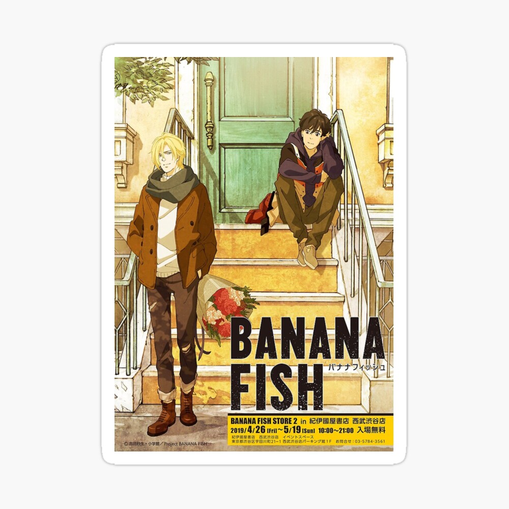 Banana Fish Manga Cover Greeting Card By Yangkay Redbubble