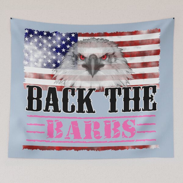 Item preview, Back the Barbs designed and sold by VinBasis.