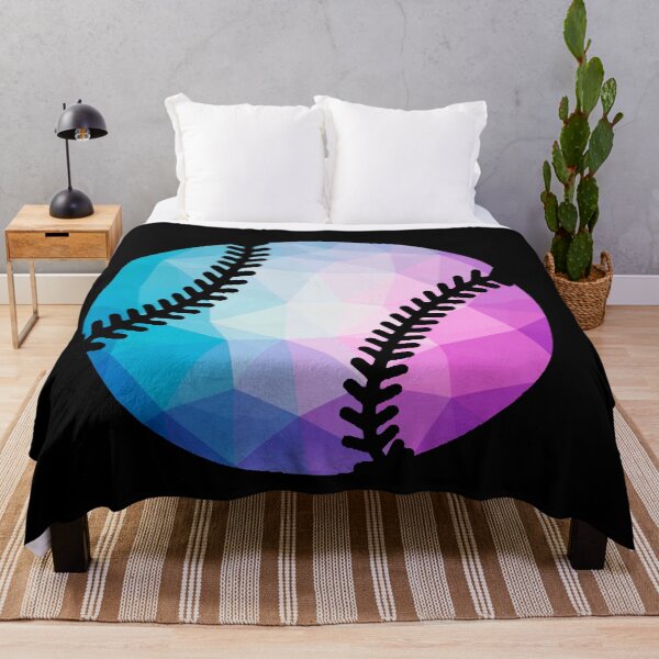 Item preview, Geometric Softball Shape Low Poly Softball Gift designed and sold by freeArt10.