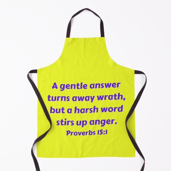 Item preview, Bible Verse Proverbs 15:1 designed and sold by Prayingwarrior.