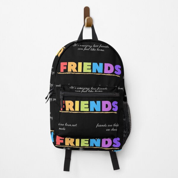 Item preview, friendship quotes on black background designed and sold by Amalzaki.