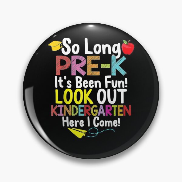 Item preview, So Long Pre K Kindergarten Here I Come Graduation designed and sold by jerrie9.